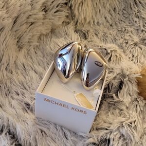 Michael Kors Silver Earrings